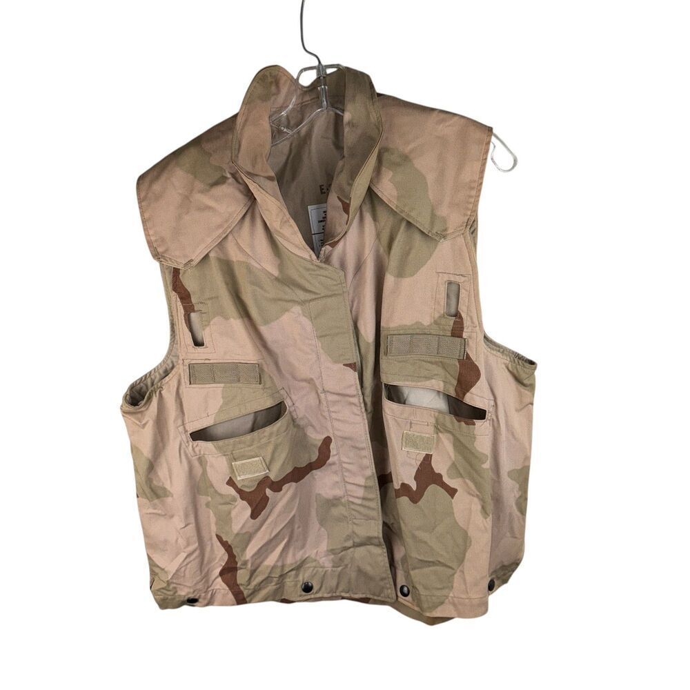 Men's US Army Cover Over‎ PASGT Vest Camouflage Desert Small